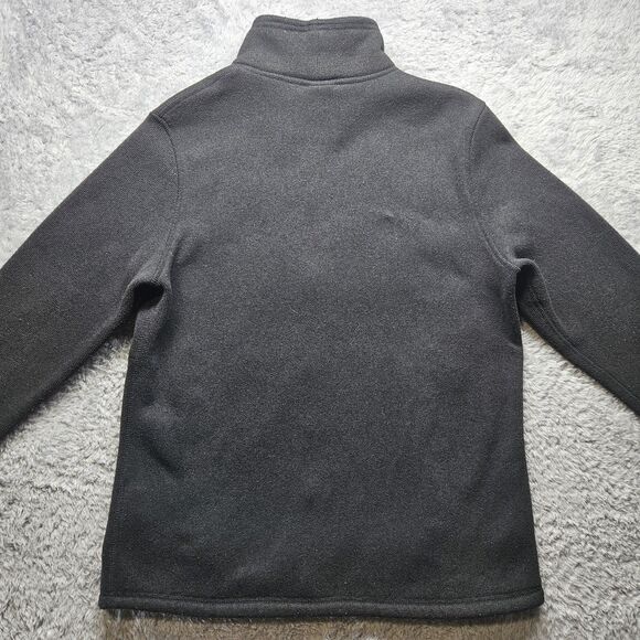 The North Face Womens Black Full Zip Jacket Size Large Fleece Lined - Picture 11 of 11